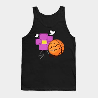 Robot Flower x Basketball Tank Top